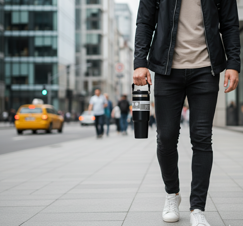 ZyNa® 30oz Stainless Steel Everyday Tumbler – Premium Travel & Commuting Cup