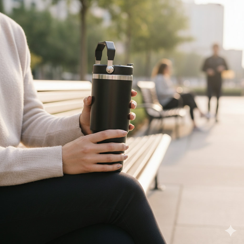 ZyNa® 30oz Stainless Steel Everyday Tumbler – Premium Travel & Commuting Cup