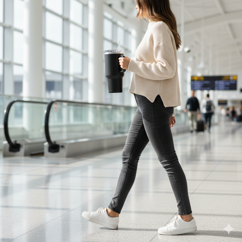 DRINCO® 40oz BugSur Tumbler with Handle (Black)