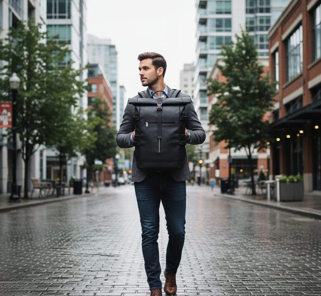 OZUKO Waterproof Travel Backpack (20–35L) – Multifunction Laptop & Outdoor Pack